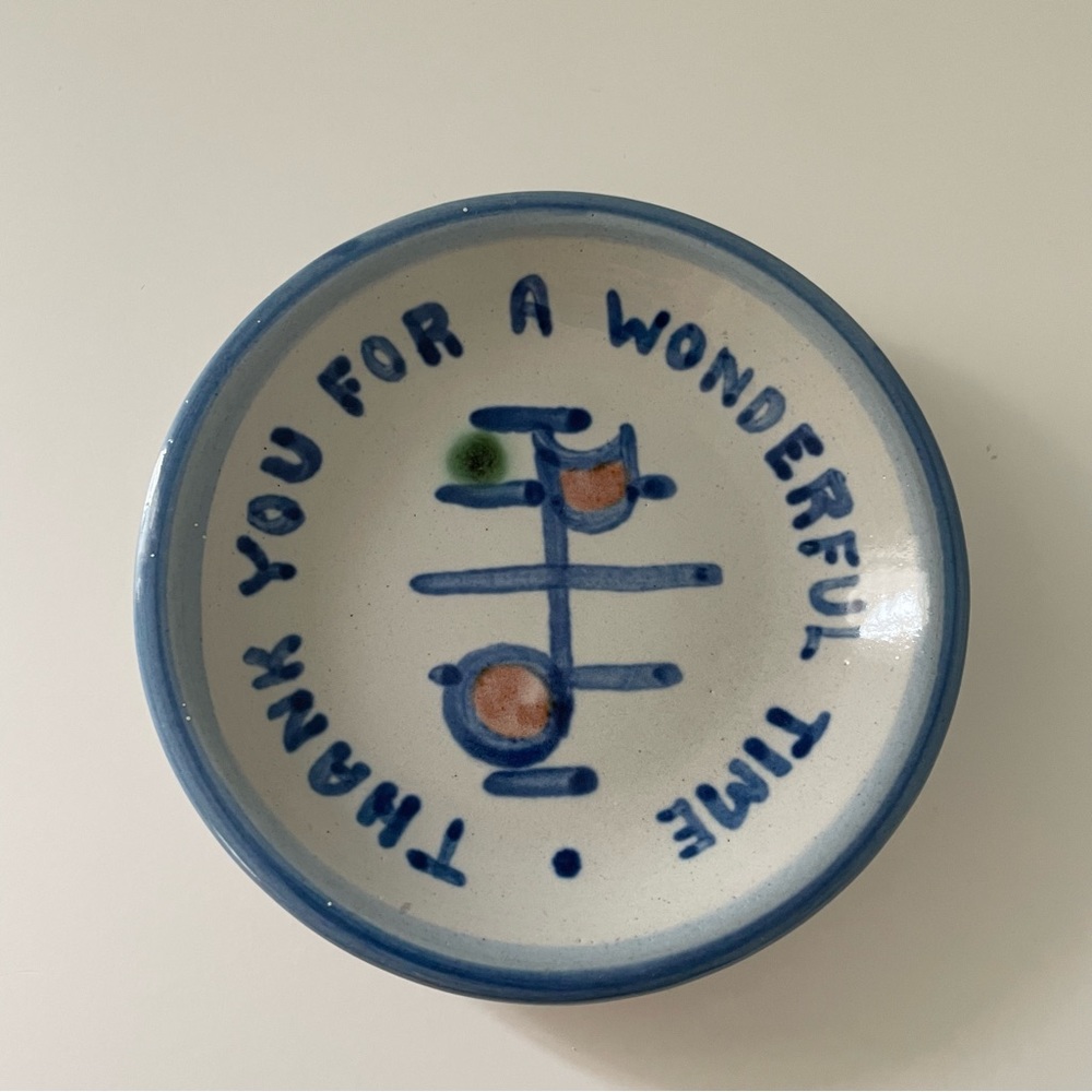 M.A. Hadley 4” Coaster - Thank You